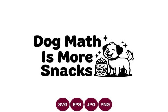 Cute Dog Math Snack Clipart Review