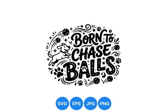 Playful Dog Chase Balls Design Review
